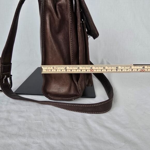 Fossil Vintage Leather Crossbody Brown #75082 - Picture 11 of 16